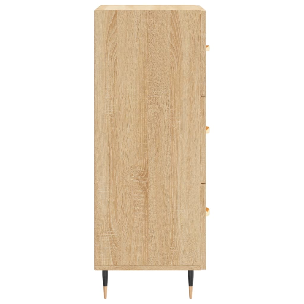 vidaXL Ντουλάπι Sonoma Δρυς 34,5x34x90 εκ. από Επεξεργασμένο Ξύλο