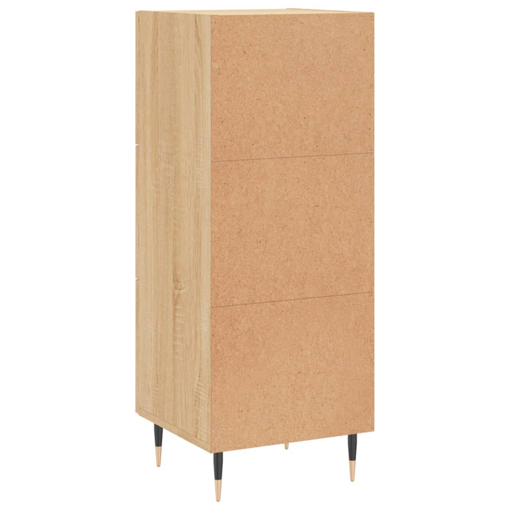 vidaXL Ντουλάπι Sonoma Δρυς 34,5x34x90 εκ. από Επεξεργασμένο Ξύλο