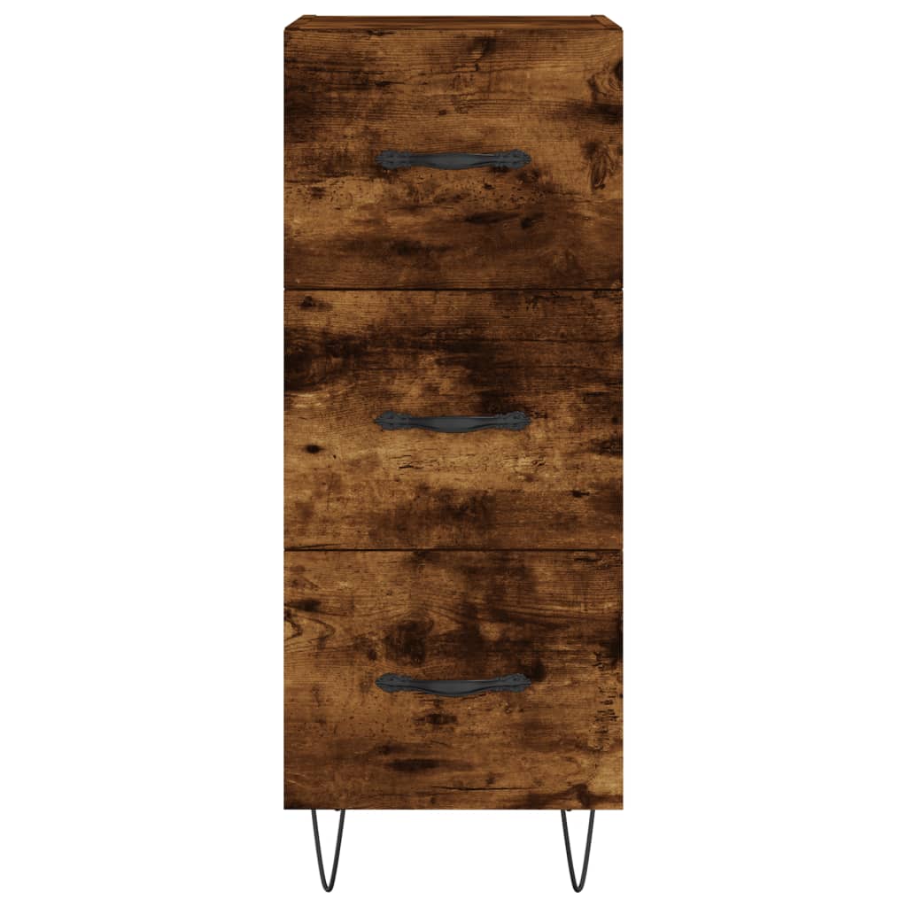 vidaXL Ντουλάπι Καπνιστή Δρυς 34,5 x 34 x 90 εκ. Επεξεργασμένο Ξύλο