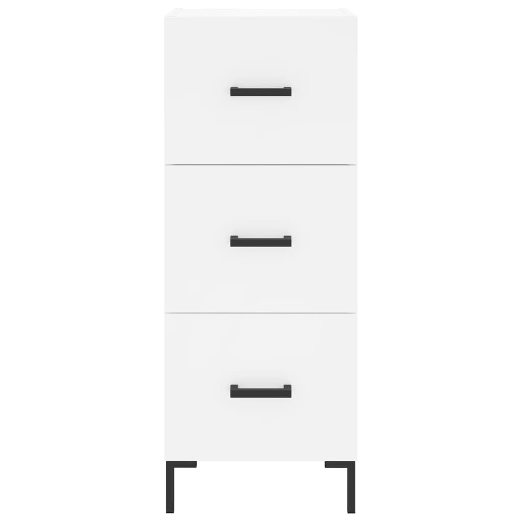 vidaXL Ντουλάπι Λευκό 34,5 x 34 x 90 εκ. από Επεξεργασμένο Ξύλο