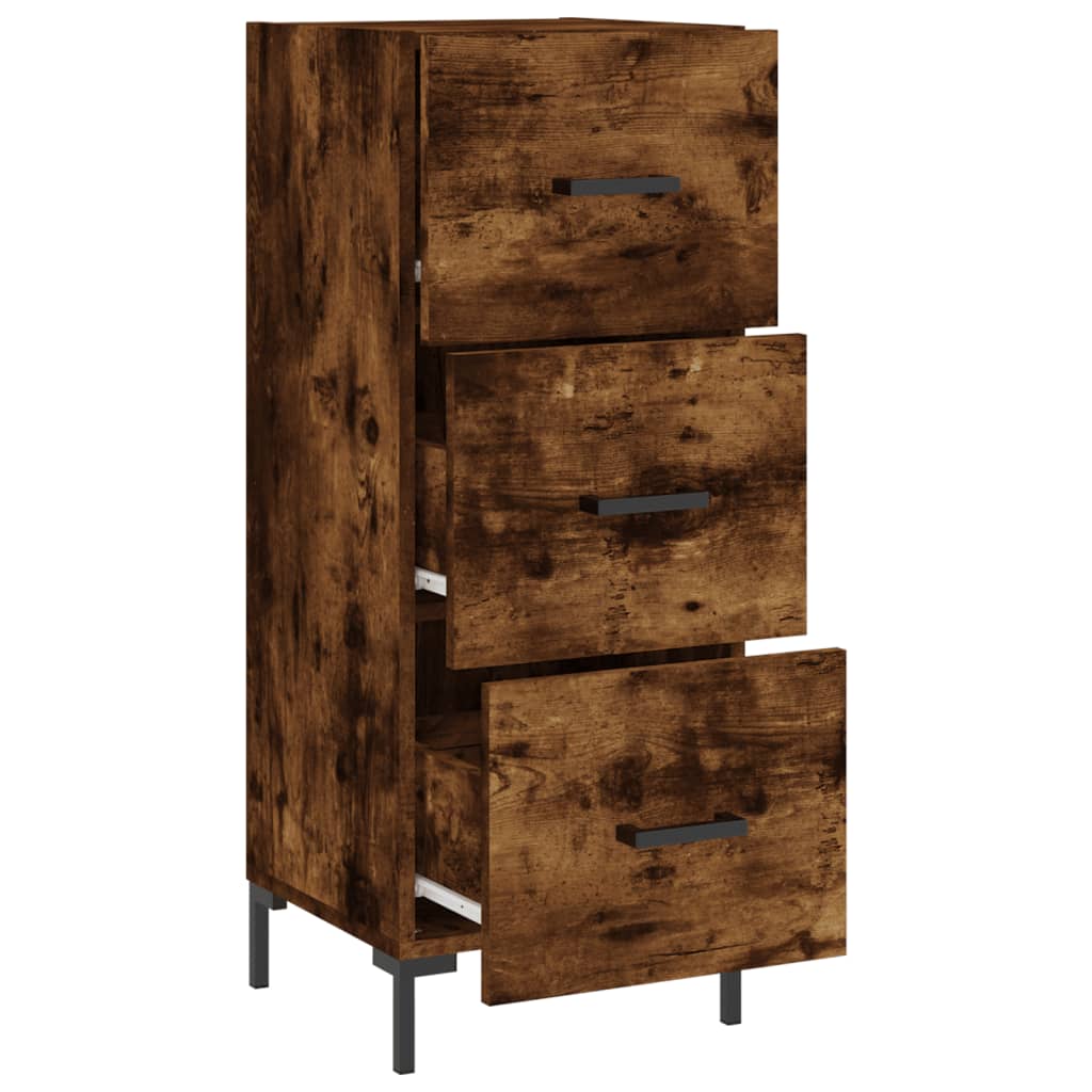 vidaXL Ντουλάπι Καπνιστή Δρυς 34,5 x 34 x 90 εκ. Επεξεργασμένο Ξύλο