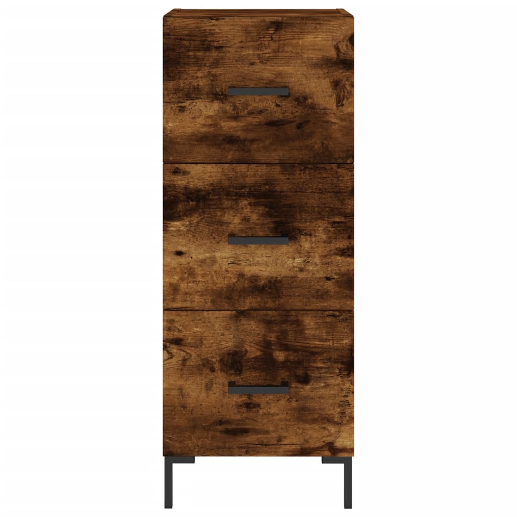 vidaXL Ντουλάπι Καπνιστή Δρυς 34,5 x 34 x 90 εκ. Επεξεργασμένο Ξύλο
