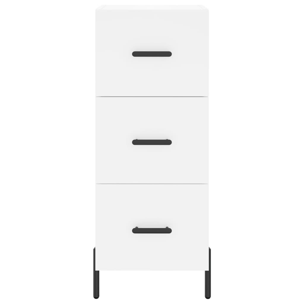 vidaXL Ντουλάπι Λευκό 34,5 x 34 x 90 εκ. από Επεξεργασμένο Ξύλο