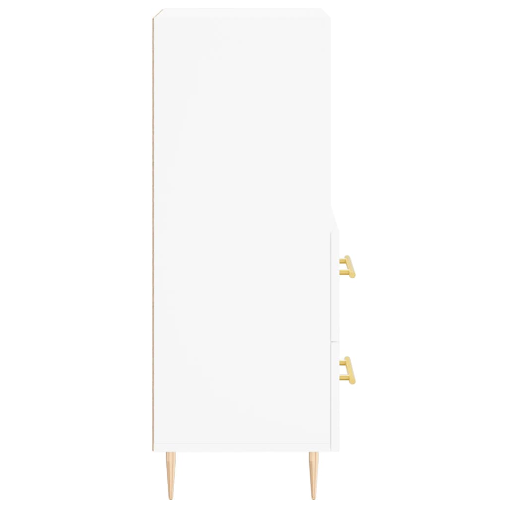 vidaXL Ντουλάπι Λευκό 34,5 x 34 x 90 εκ. από Επεξεργασμένο Ξύλο