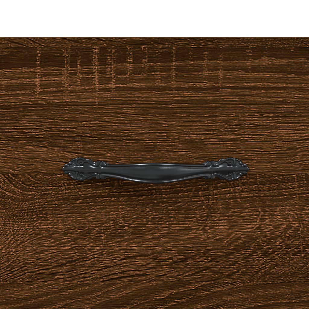 vidaXL Ντουλάπι Καφέ Δρυς 34,5 x 34 x 90 εκ. Επεξεργασμένο Ξύλο