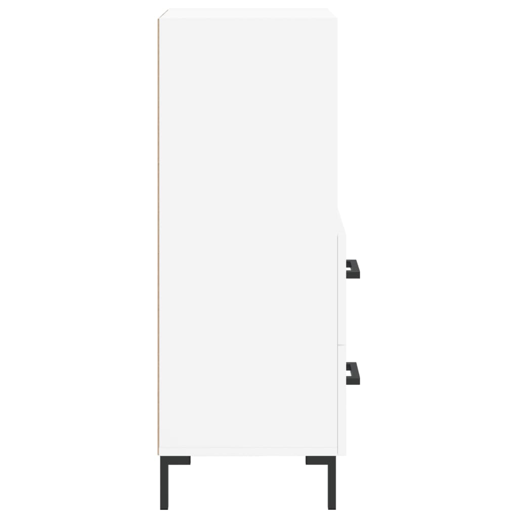 vidaXL Ντουλάπι Λευκό 34,5 x 34 x 90 εκ. από Επεξεργασμένο Ξύλο