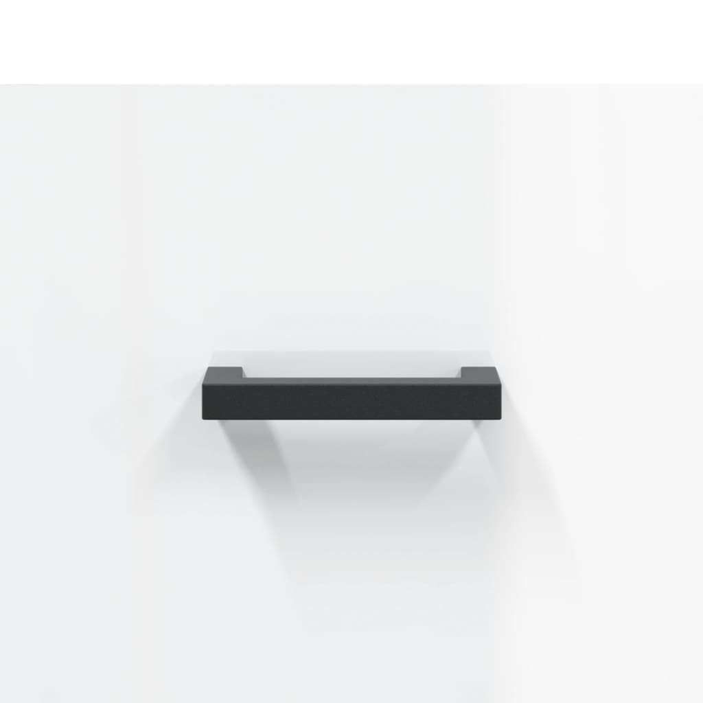 vidaXL Ντουλάπι Γυαλιστερό Λευκό 34,5x34x90 εκ. Επεξεργασμένο Ξύλο