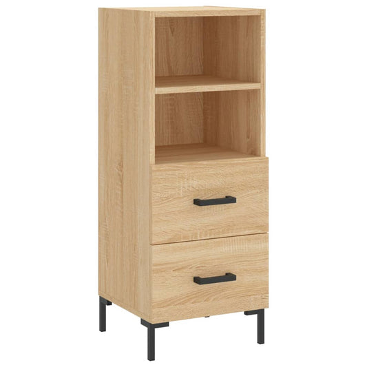 vidaXL Ντουλάπι Sonoma Δρυς 34,5x34x90 εκ. από Επεξεργασμένο Ξύλο