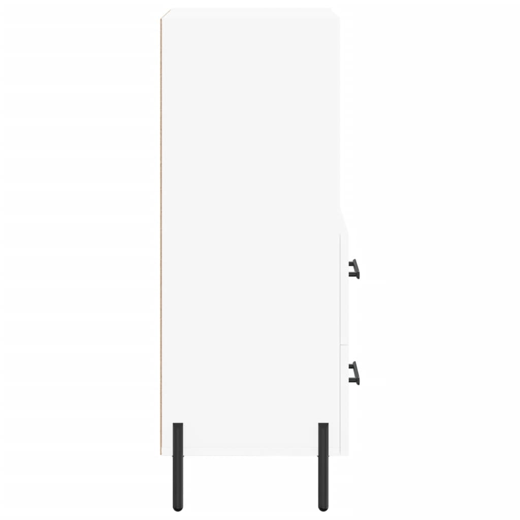 vidaXL Ντουλάπι Λευκό 34,5 x 34 x 90 εκ. από Επεξεργασμένο Ξύλο