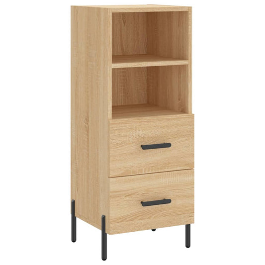 vidaXL Ντουλάπι Sonoma Δρυς 34,5x34x90 εκ. από Επεξεργασμένο Ξύλο