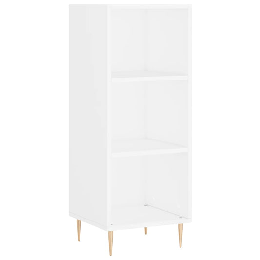 vidaXL Ντουλάπι Λευκό 34,5x32,5x90 εκ. Επεξεργασμένο Ξύλο