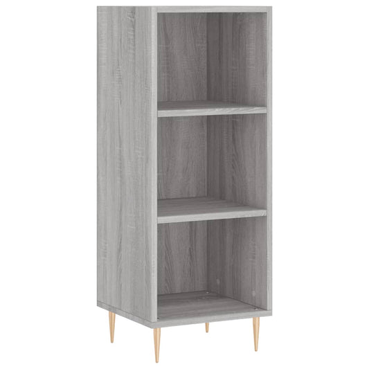 vidaXL Ντουλάπι Γκρι sonoma 34,5x32,5x90εκ. από Επεξεργασμένο Ξύλο