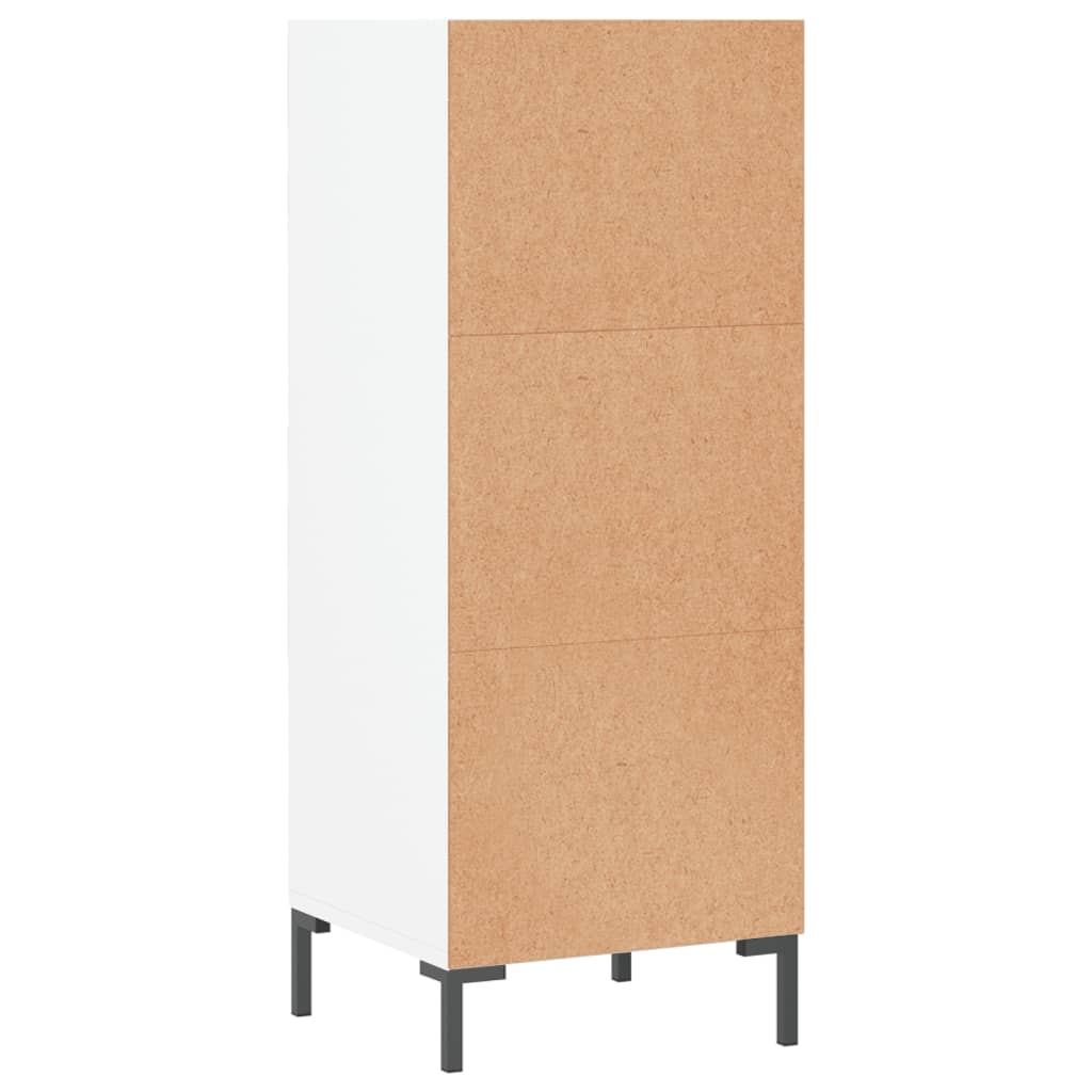 vidaXL Ντουλάπι Λευκό 34,5x32,5x90 εκ. Επεξεργασμένο Ξύλο