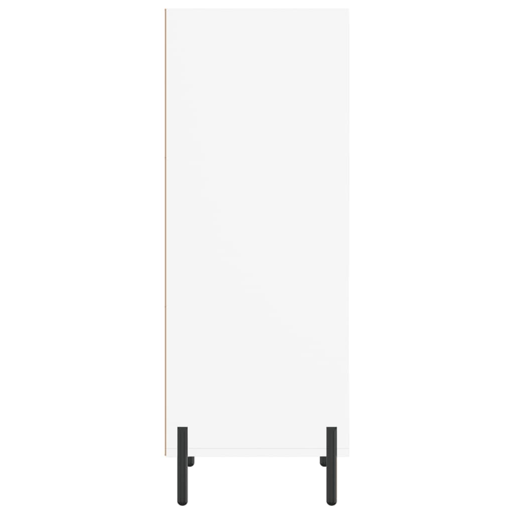 vidaXL Ντουλάπι Λευκό 34,5x32,5x90 εκ. Επεξεργασμένο Ξύλο