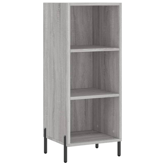 vidaXL Ντουλάπι Γκρι sonoma 34,5x32,5x90εκ. από Επεξεργασμένο Ξύλο