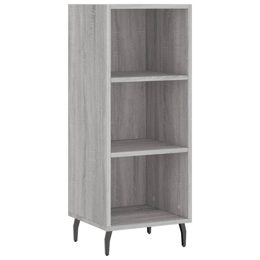 vidaXL Ντουλάπι Γκρι sonoma 34,5x32,5x90εκ. από Επεξεργασμένο Ξύλο