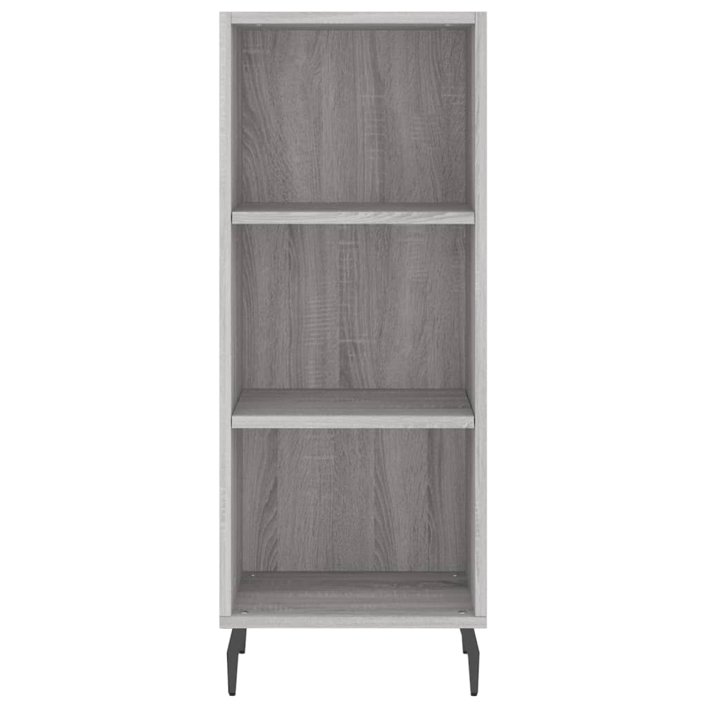 vidaXL Ντουλάπι Γκρι sonoma 34,5x32,5x90εκ. από Επεξεργασμένο Ξύλο