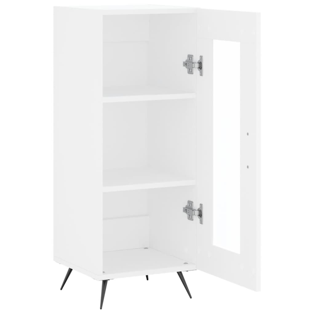 vidaXL Ντουλάπι Λευκό 34,5 x 34 x 90 εκ. από Επεξεργασμένο Ξύλο