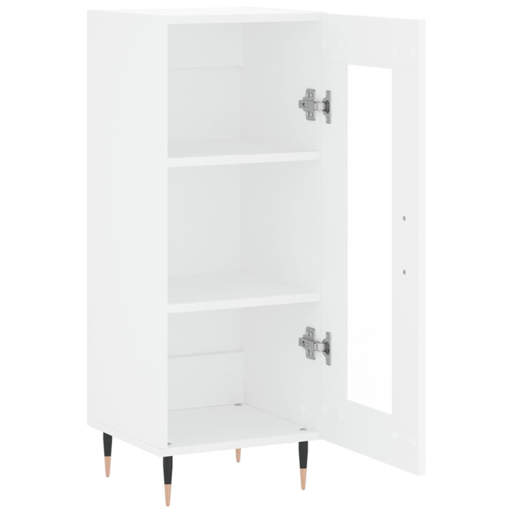 vidaXL Ντουλάπι Λευκό 34,5 x 34 x 90 εκ. από Επεξεργασμένο Ξύλο