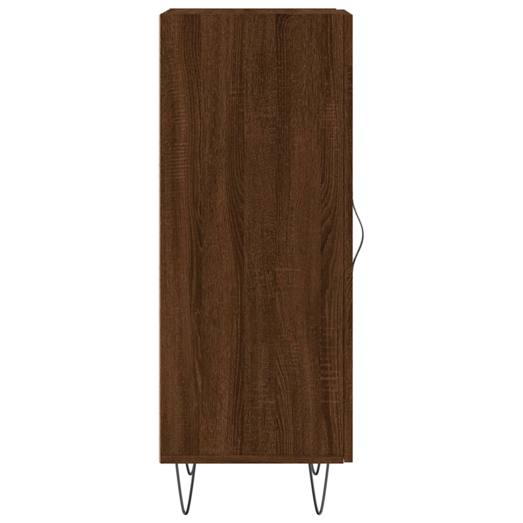 vidaXL Ντουλάπι Καφέ Δρυς 34,5 x 34 x 90 εκ. Επεξεργασμένο Ξύλο