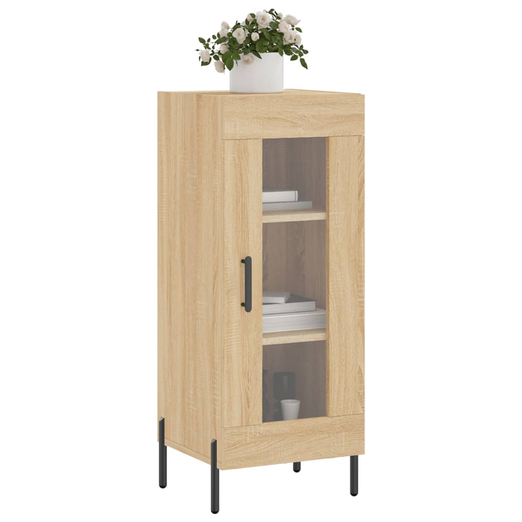 vidaXL Ντουλάπι Sonoma Δρυς 34,5x34x90 εκ. από Επεξεργασμένο Ξύλο