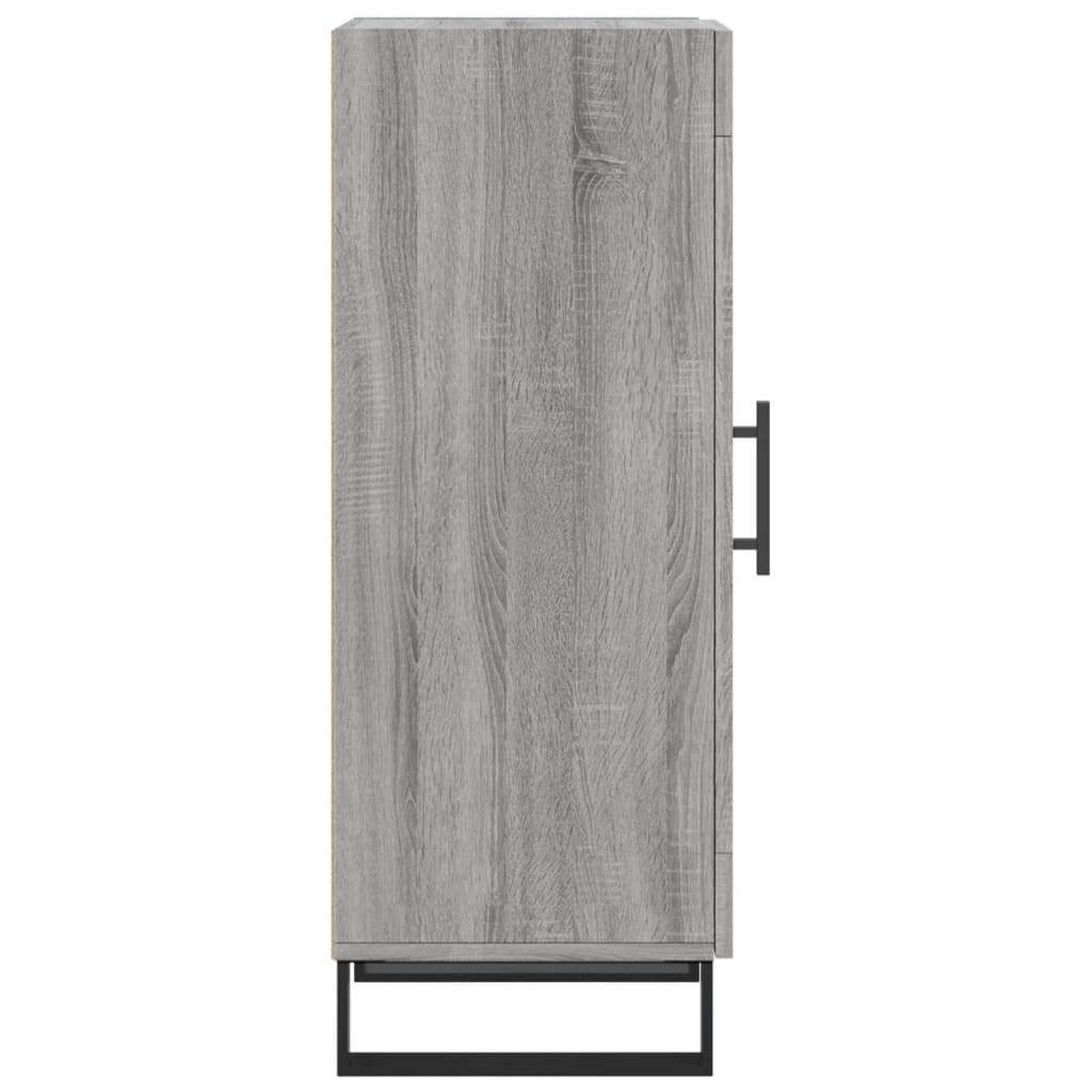 vidaXL Ντουλάπι Γκρι Sonoma 34,5x34x90 εκ. από Επεξεργασμένο Ξύλο