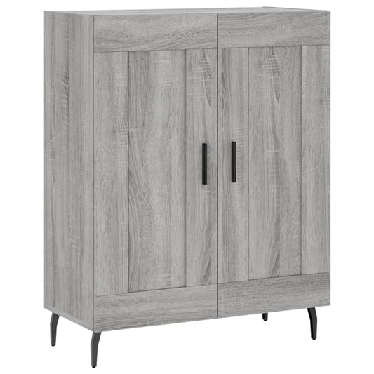 vidaXL Ντουλάπι Γκρι Sonoma 69,5 x 34 x 90 εκ. από Επεξεργασμένο Ξύλο