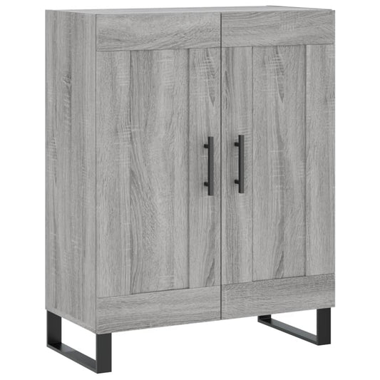 vidaXL Ντουλάπι Γκρι Sonoma 69,5 x 34 x 90 εκ. από Επεξεργασμένο Ξύλο
