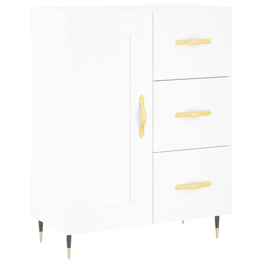 vidaXL Ντουλάπι Λευκό 69,5 x 34 x 90 εκ. από Επεξεργασμένο Ξύλο