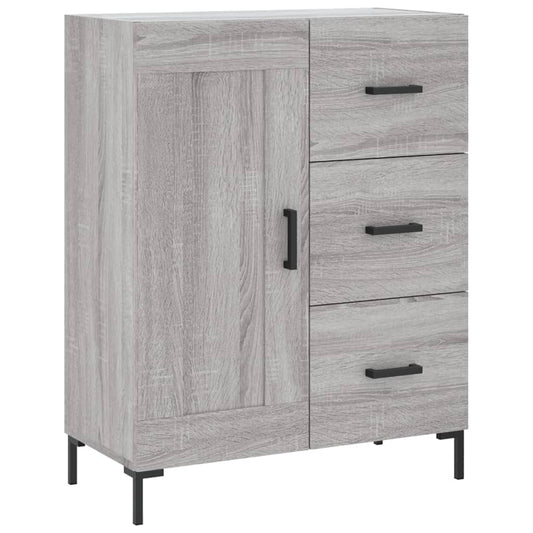 vidaXL Ντουλάπι Γκρι Sonoma 69,5 x 34 x 90 εκ. από Επεξεργασμένο Ξύλο