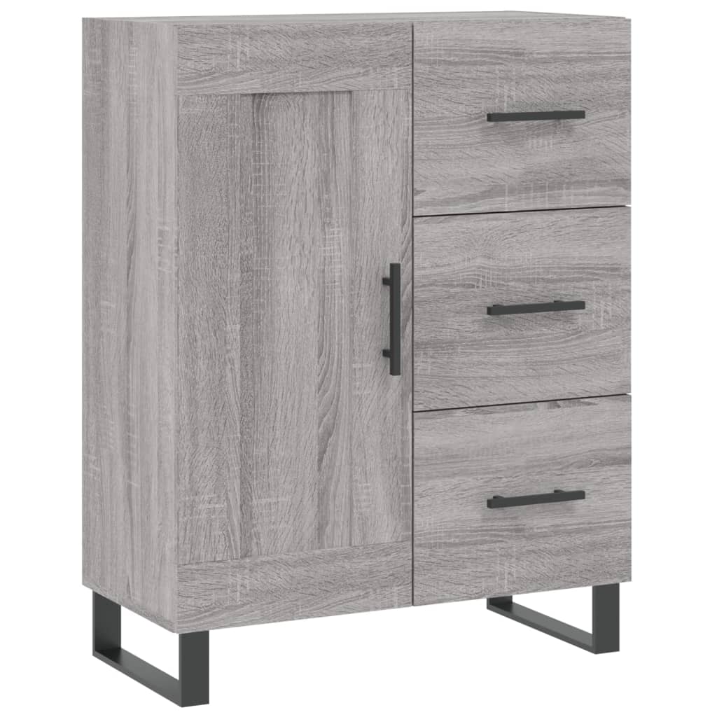 vidaXL Ντουλάπι Γκρι Sonoma 69,5 x 34 x 90 εκ. από Επεξεργασμένο Ξύλο