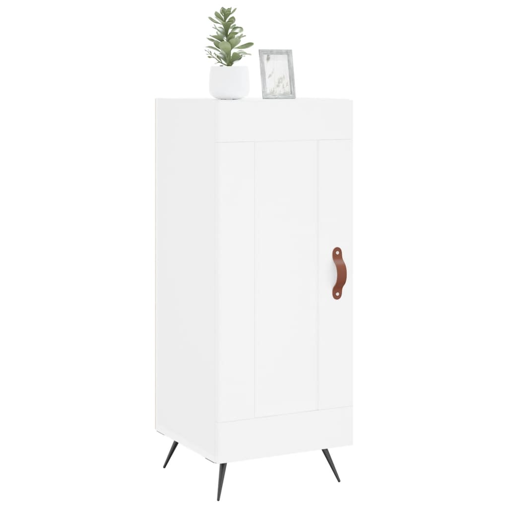 vidaXL Ντουλάπι Λευκό 34,5 x 34 x 90 εκ. από Επεξεργασμένο Ξύλο