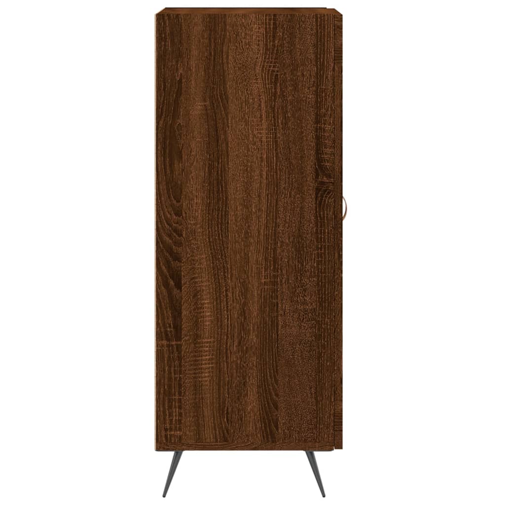 vidaXL Ντουλάπι Καφέ Δρυς 34,5 x 34 x 90 εκ. Επεξεργασμένο Ξύλο