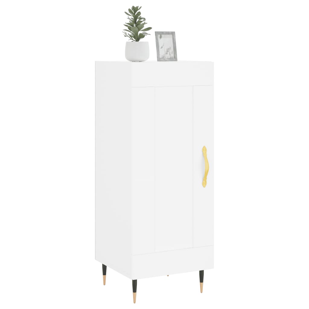 vidaXL Ντουλάπι Λευκό 34,5 x 34 x 90 εκ. από Επεξεργασμένο Ξύλο