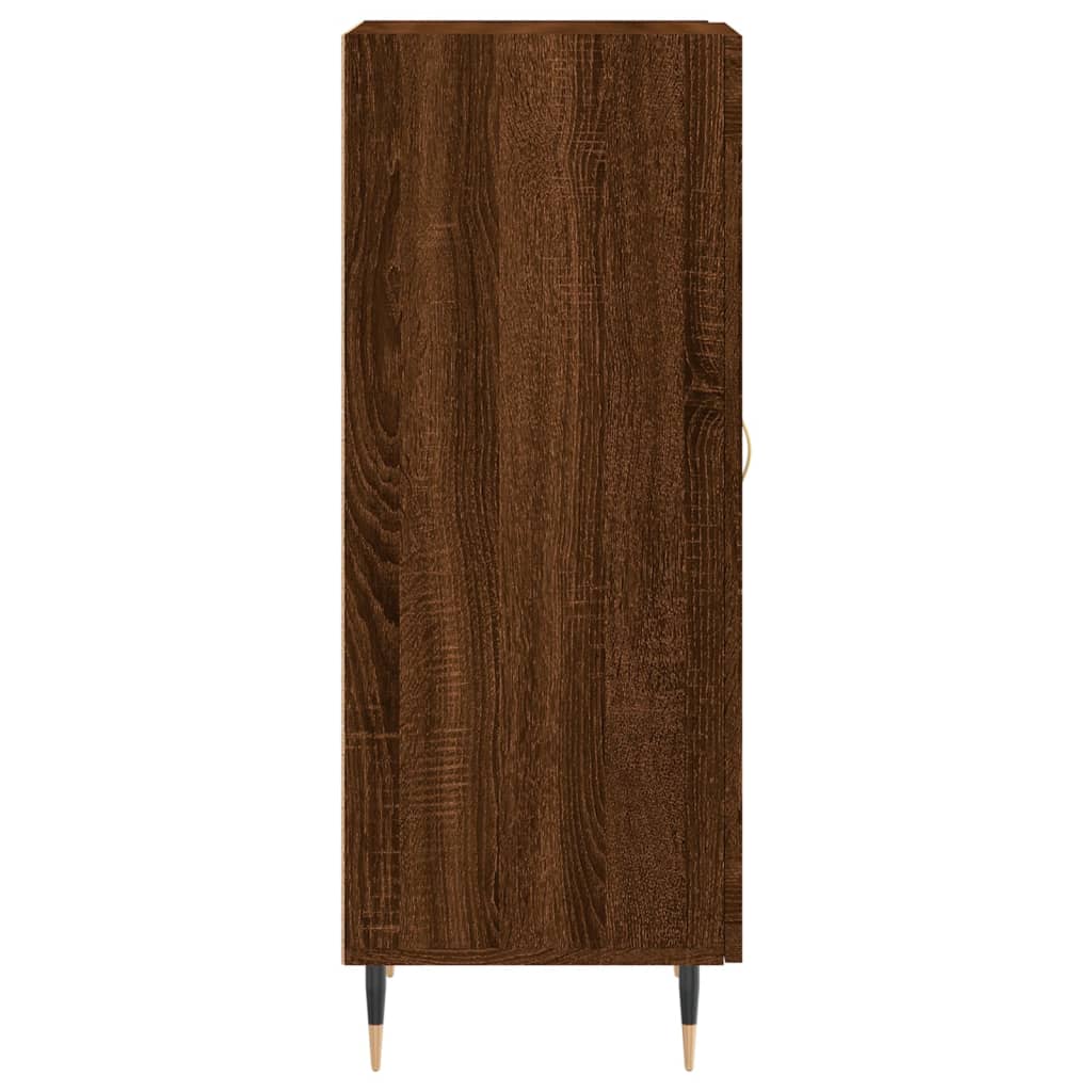 vidaXL Ντουλάπι Καφέ Δρυς 34,5 x 34 x 90 εκ. Επεξεργασμένο Ξύλο