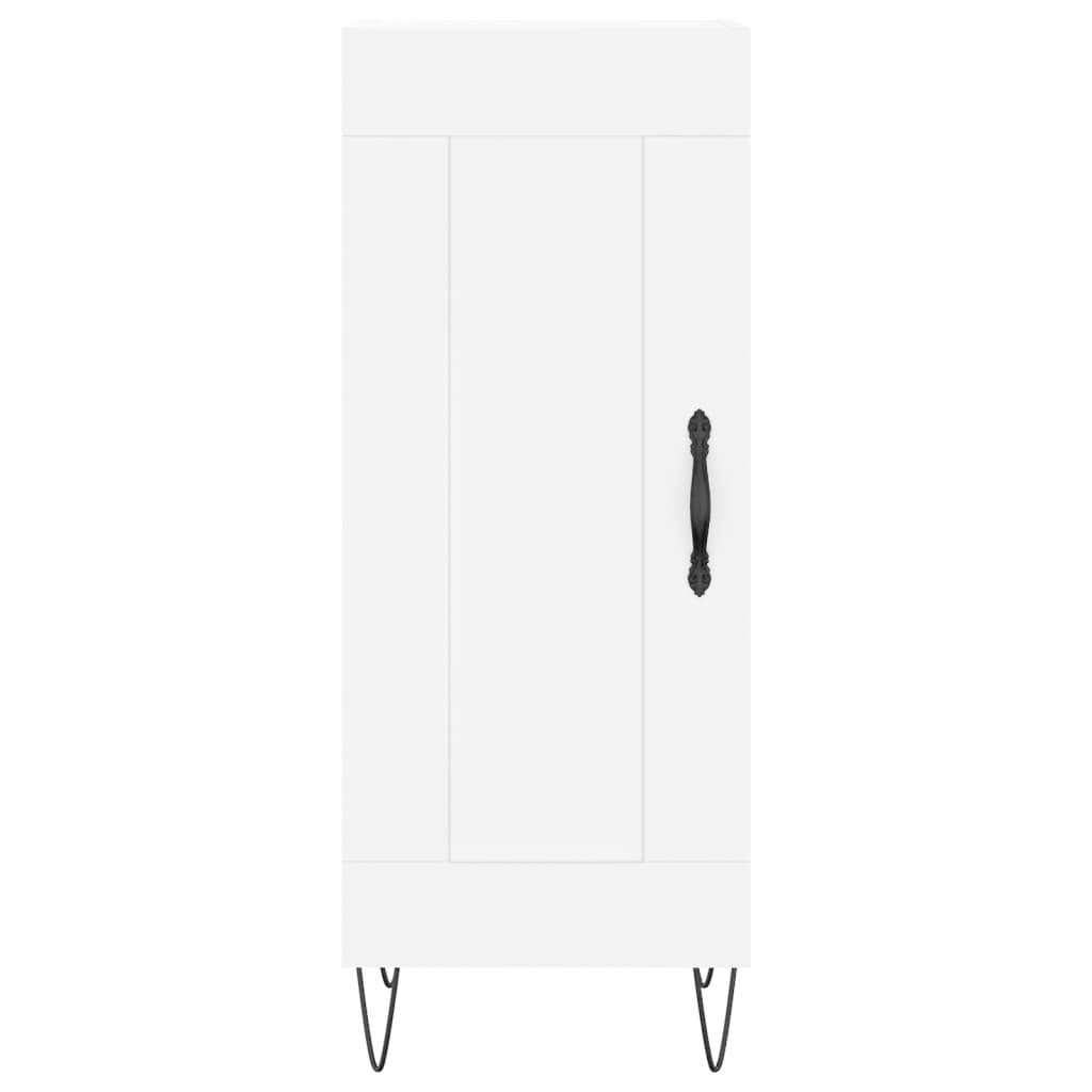 vidaXL Ντουλάπι Λευκό 34,5 x 34 x 90 εκ. από Επεξεργασμένο Ξύλο