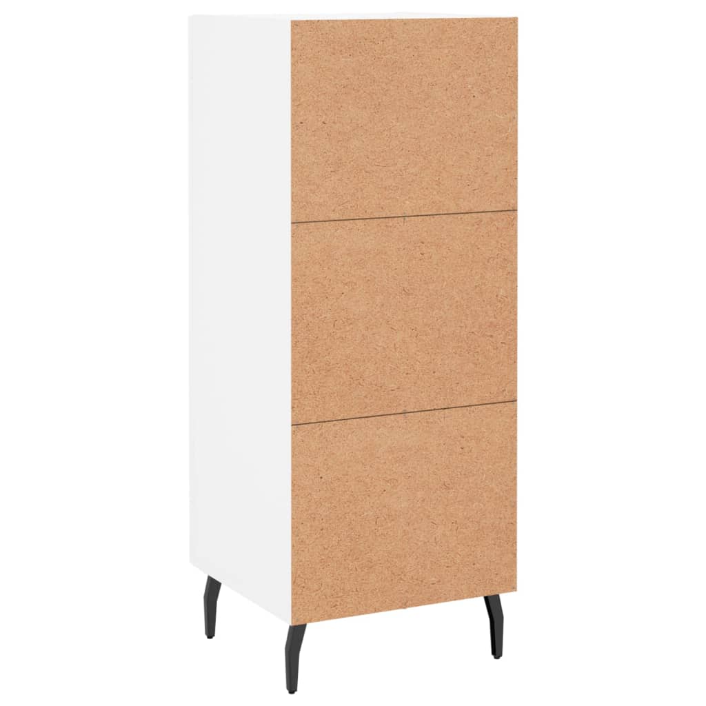 vidaXL Ντουλάπι Λευκό 34,5 x 34 x 90 εκ. από Επεξεργασμένο Ξύλο