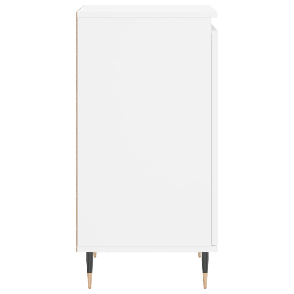 vidaXL Συρταριέρα Λευκή 40 x 35 x 70 εκ. από Επεξεργασμένο Ξύλο