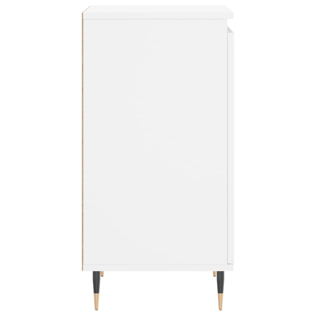 vidaXL Ντουλάπια 2 τεμ. Λευκά 40 x 35 x 70 εκ. από Επεξεργασμένο Ξύλο