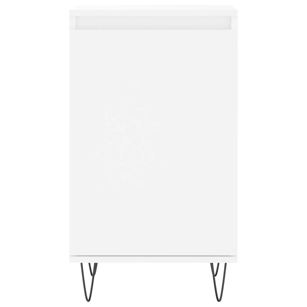 vidaXL Συρταριέρα Λευκή 40 x 35 x 70 εκ. από Επεξεργασμένο Ξύλο