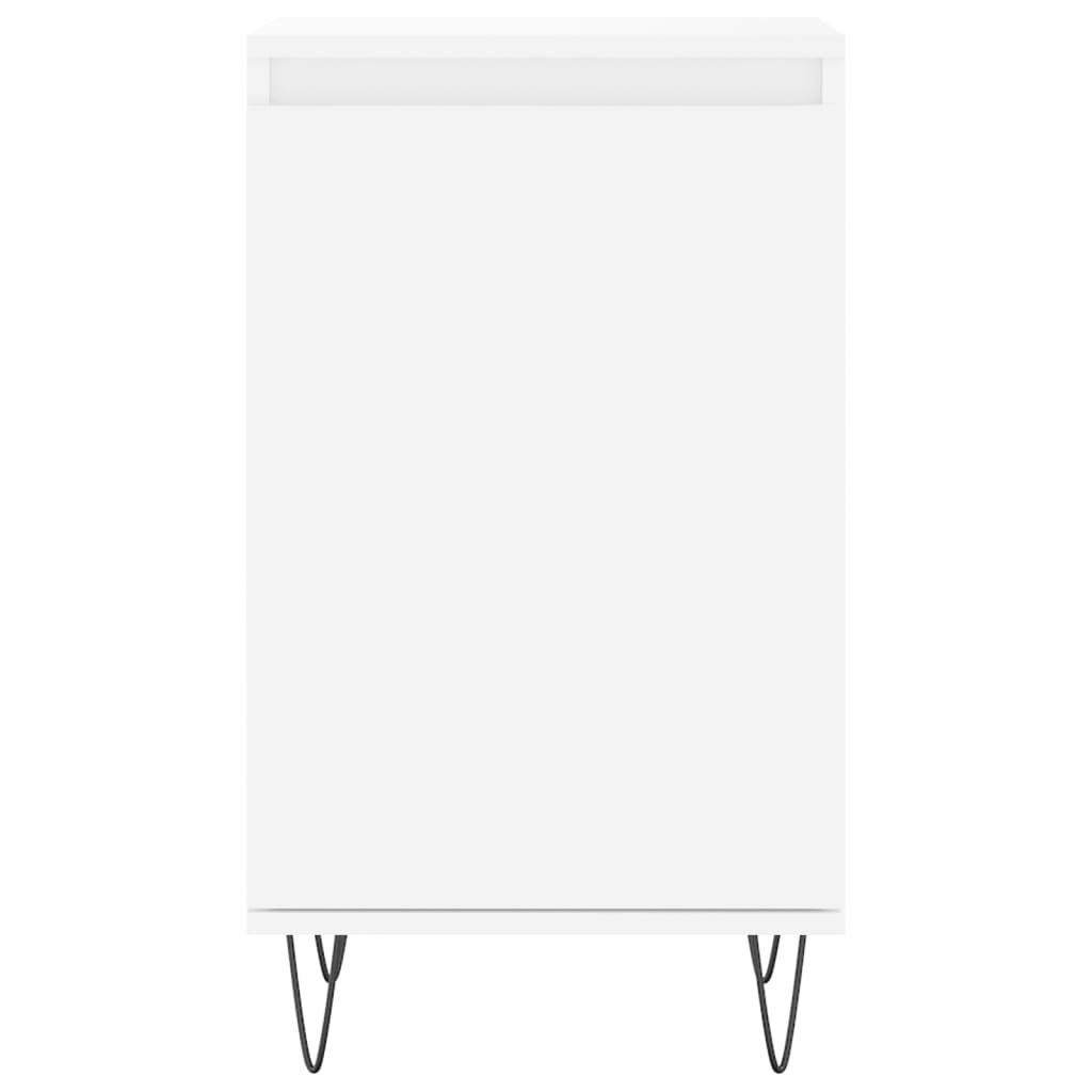 vidaXL Ντουλάπια 2 τεμ. Λευκά 40 x 35 x 70 εκ. από Επεξεργασμένο Ξύλο