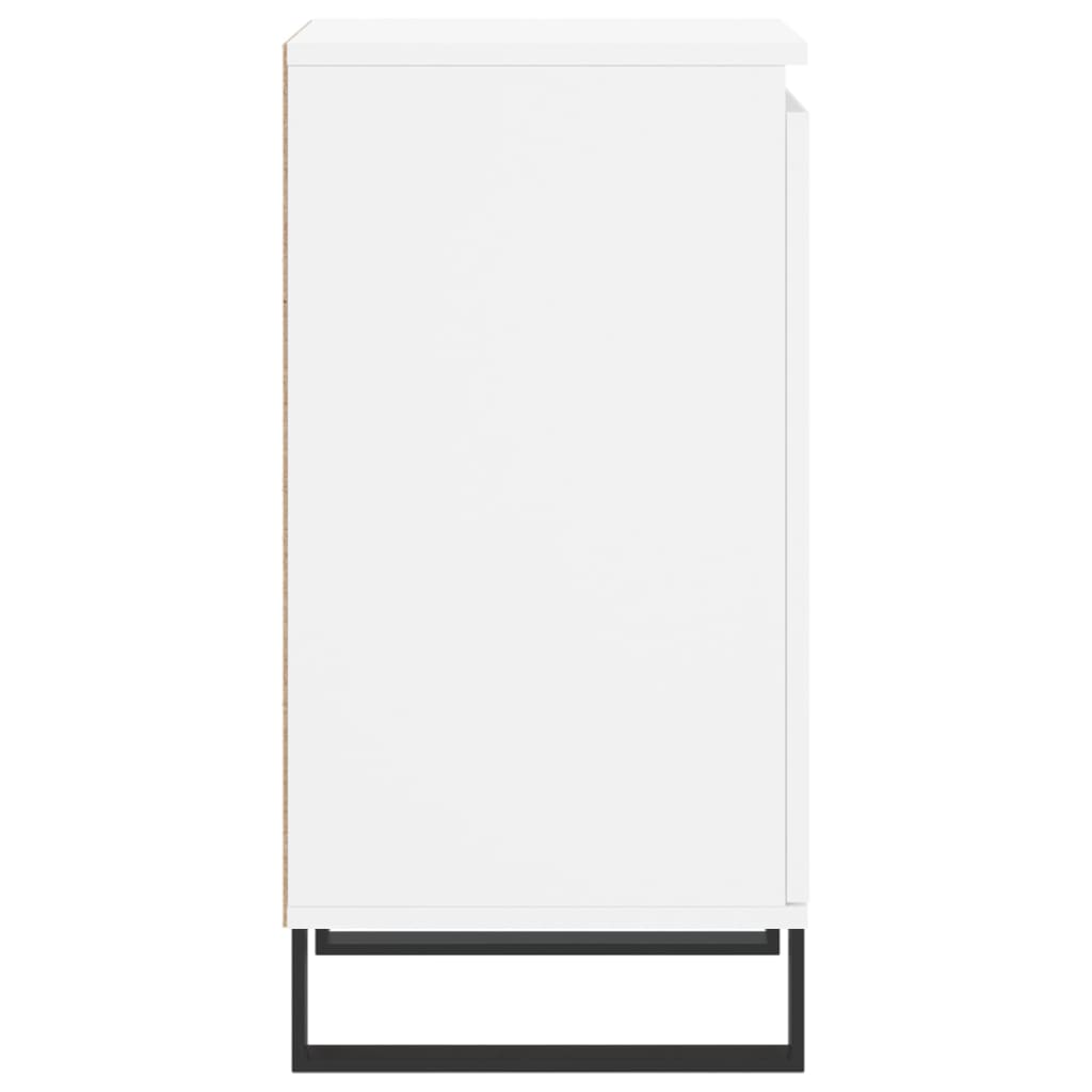 vidaXL Συρταριέρα Λευκή 40 x 35 x 70 εκ. από Επεξεργασμένο Ξύλο