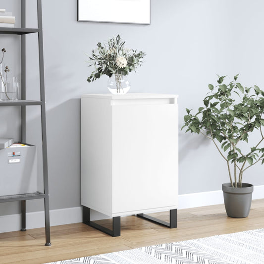 vidaXL Συρταριέρα Λευκή 40 x 35 x 70 εκ. από Επεξεργασμένο Ξύλο