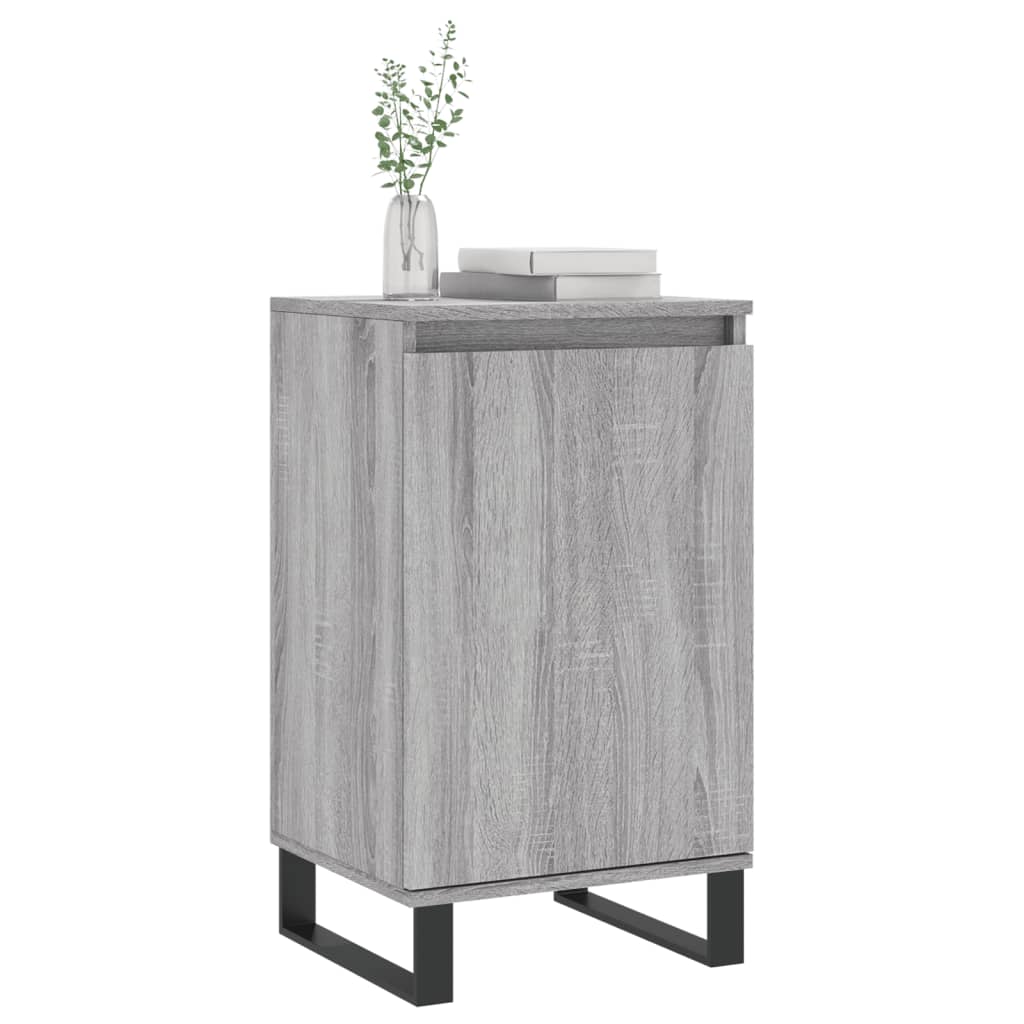 vidaXL Ντουλάπια 2 τεμ. Γκρι Sonoma 40x35x70 εκ. Επεξεργασμένο Ξύλο