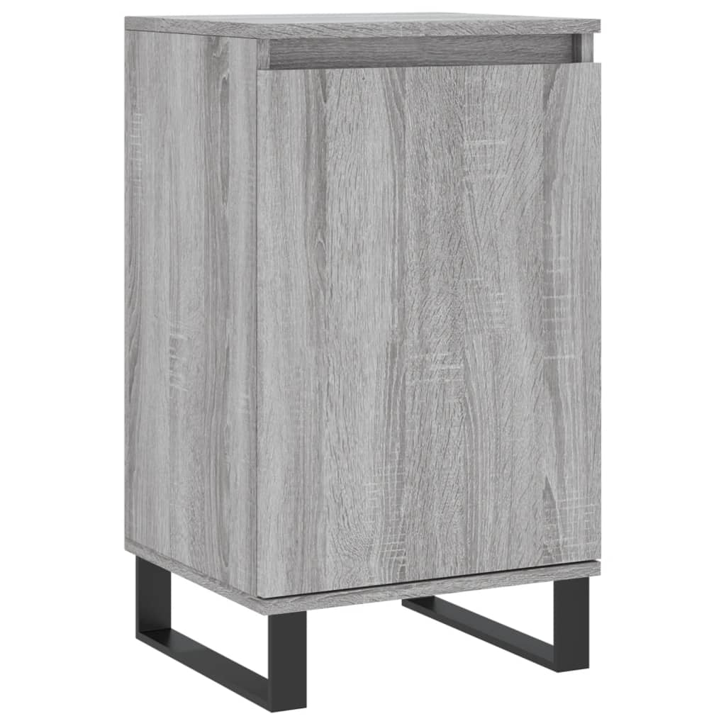 vidaXL Ντουλάπια 2 τεμ. Γκρι Sonoma 40x35x70 εκ. Επεξεργασμένο Ξύλο