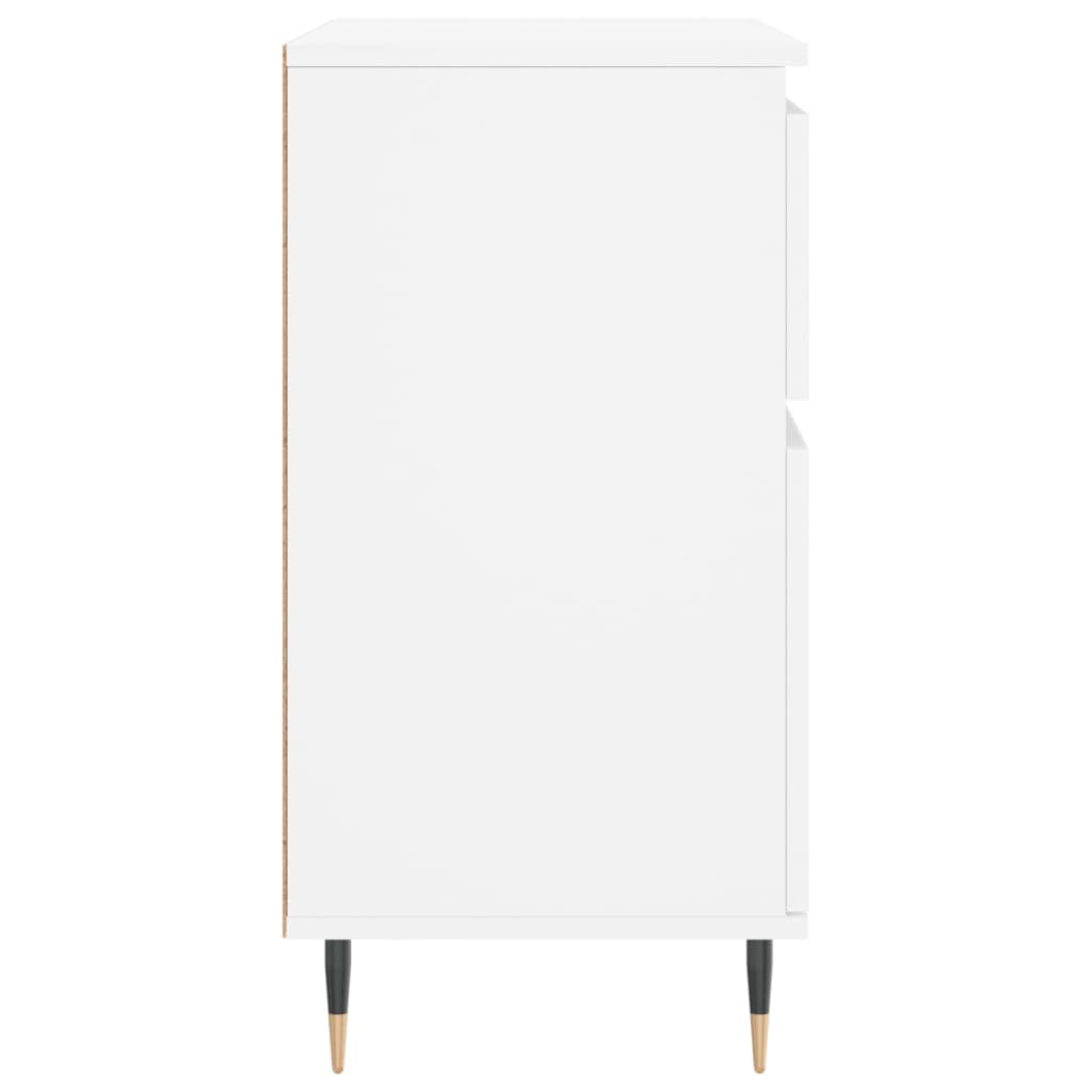 vidaXL Συρταριέρα Λευκή 60 x 35 x 70 εκ. από Επεξεργασμένο Ξύλο