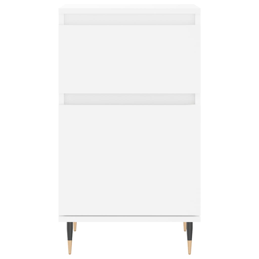 vidaXL Ντουλάπια 2 τεμ. Λευκά 40 x 35 x 70 εκ. από Επεξεργασμένο Ξύλο