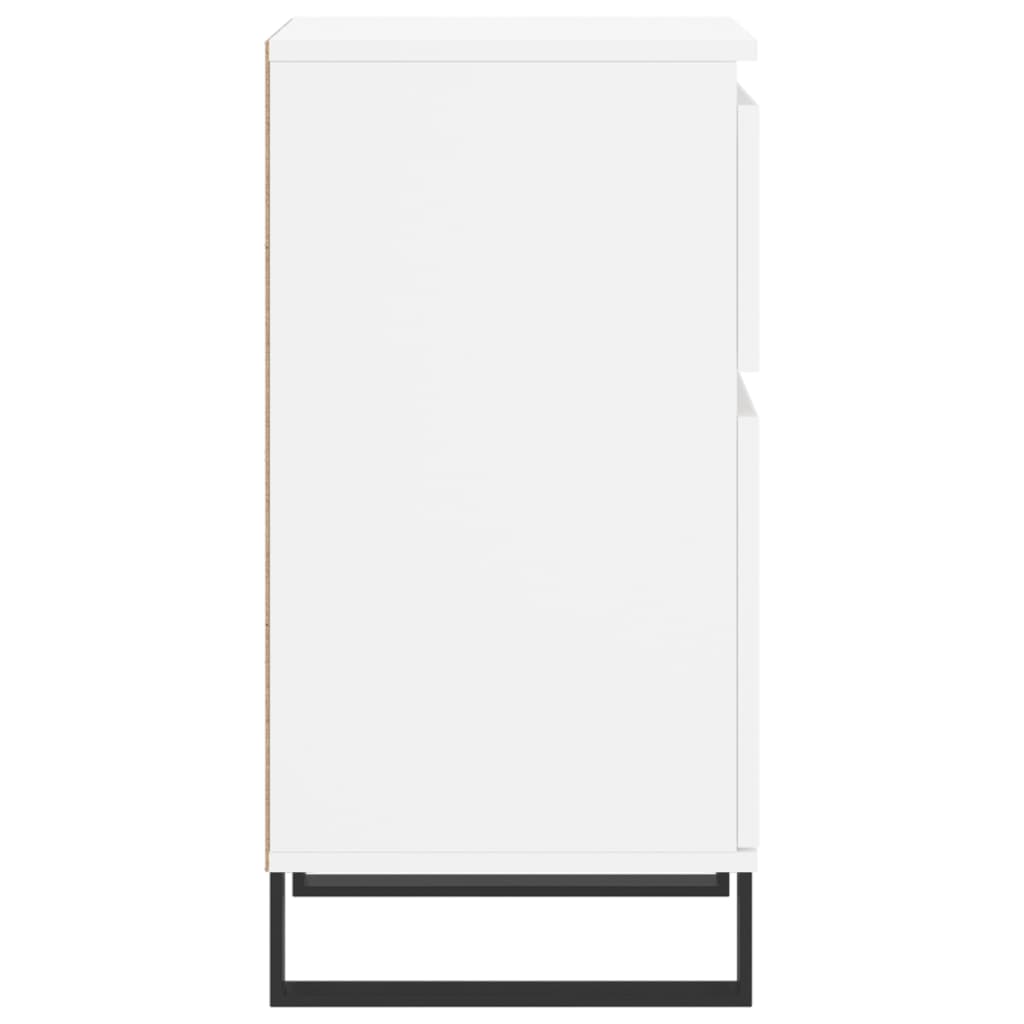 vidaXL Συρταριέρα Λευκή 40 x 35 x 70 εκ. από Επεξεργασμένο Ξύλο