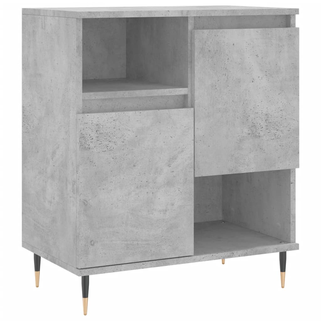 vidaXL Ντουλάπι Γκρι Σκυροδέματος 60x35x70 εκ. Επεξεργασμένο Ξύλο