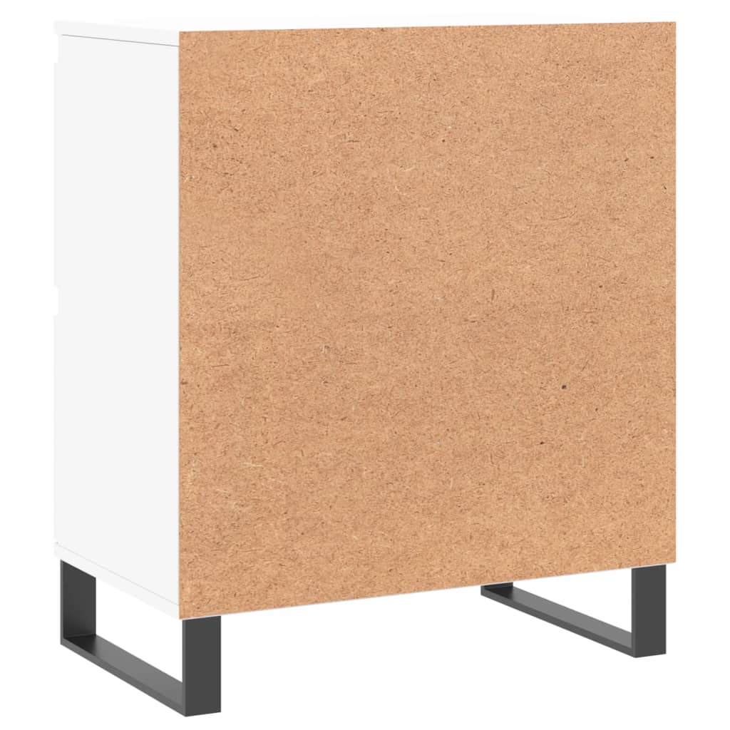 vidaXL Συρταριέρα Λευκή 60 x 35 x 70 εκ. από Επεξεργασμένο Ξύλο